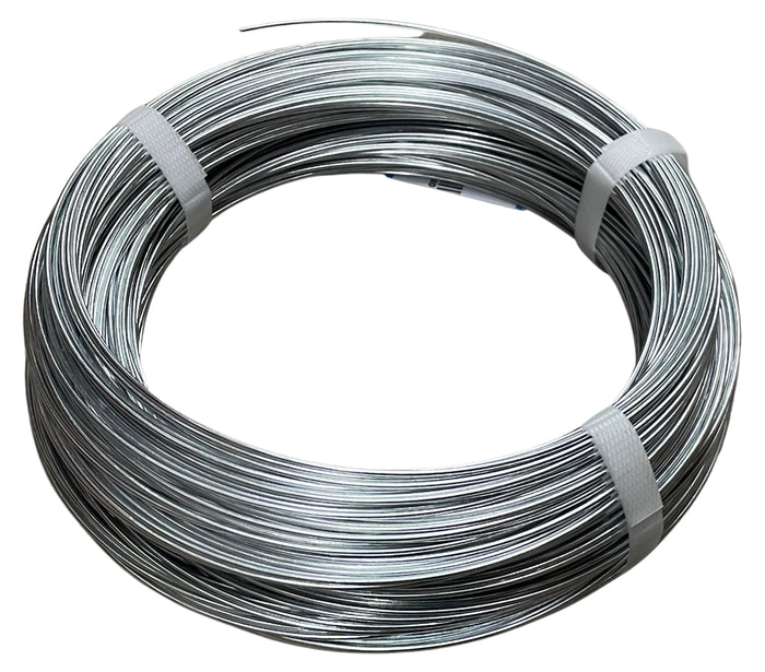 FILO ZINCATO PER  TENSIONE E LEGATURA mt.100  Ø mm. 1,80 5.00 rotoli