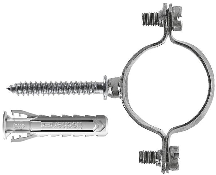 Fischer COLLARE PER TUBI CZV Ø mm. 24  Pz. 10