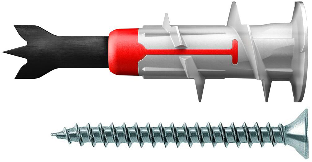 Fischer TASSELLO AUTOFORANTE PER CARTONGESSO CON VITE DUOBLADE S Ø mm. 4,5x44 20.00 pz