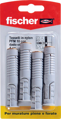 Fischer TASSELLO PFM 10 K 4 PZ. 12.00 confezioni