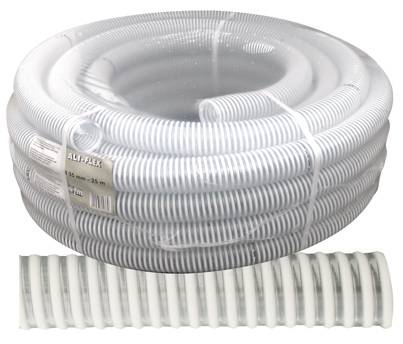 Fitt TUBO SPIRALATO PER ALIMENTI ALIFLEX  Ø mm. 35 25.00 metri