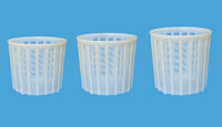FORMA PER FORMAGGIO CANESTRATO ÃE cm. 14,8x13,2x13 h capacitÃE gr. 1.200 50.00 pz