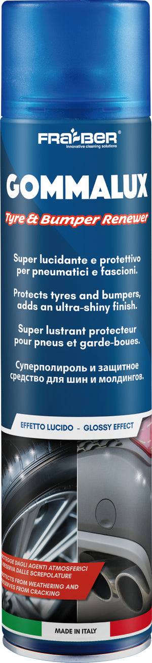 Fra-ber LUCIDANTE PROTETTIVO SPRAY PER PNEUMATICI ''GOMMALUX'' ml. 600