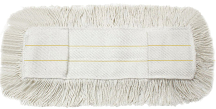 FRANGIA DI RICAMBIO PER SCOPA CON FIOCCO IN COTONE cm. 40