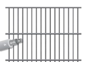 Frigerio RETE PER RECINZIONI ELET/ZINC FIRST FONDOGABBIE maglia mm.75x13 H cm.76