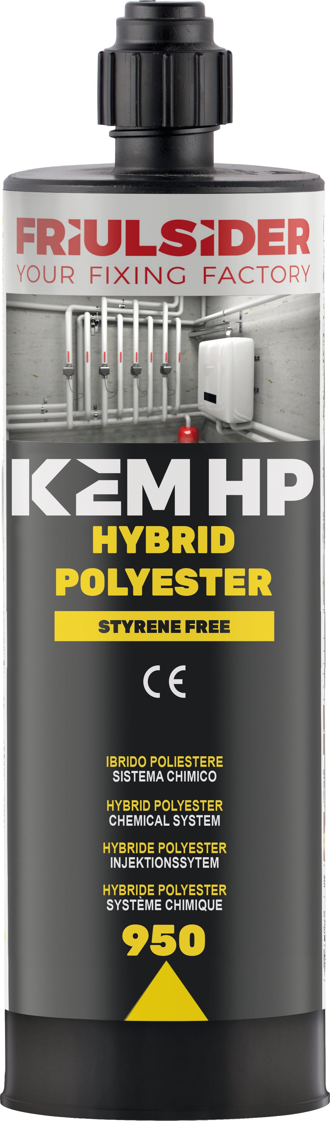 Friulsider ANCORANTE CHIMICO KEM HP - HYBRID POLYESTER ml. 400 12.00 pz