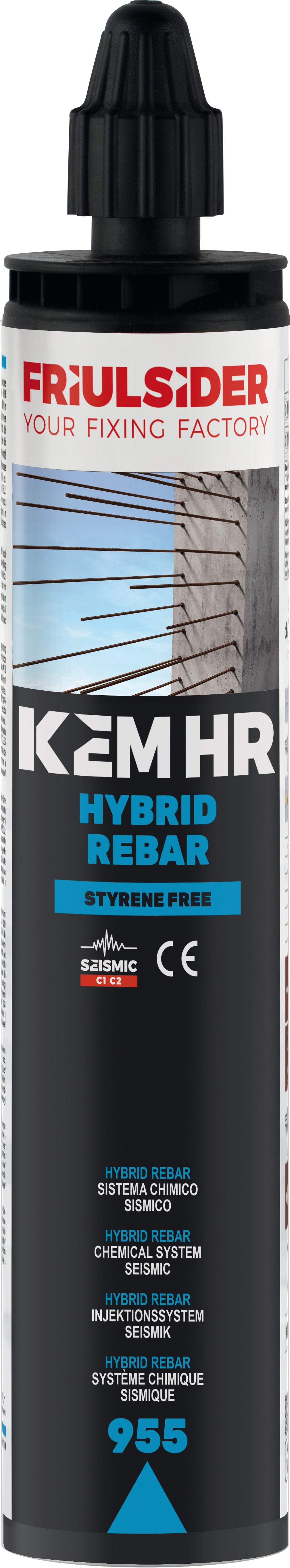 Friulsider ANCORANTE CHIMICO KEM HR - HYBRID REBAR ml. 300 12.00 pz