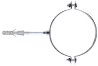 Friulsider COLLARE PER TUBI RAIN 2 PZ.  Zincato Bianco Ø tubo mm.120 /125 25.00 confezioni