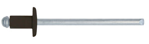 Friulsider RIVETTO A STRAPPO IN ALLUMINIO TESTA DI MORO 100pz. mm.4,0x 8 10.00 confezioni