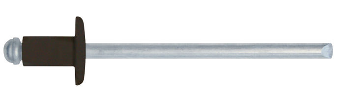 Friulsider RIVETTO A STRAPPO IN ALLUMINIO TESTA DI MORO 100pz. mm.4,0x 8 10.00 confezioni