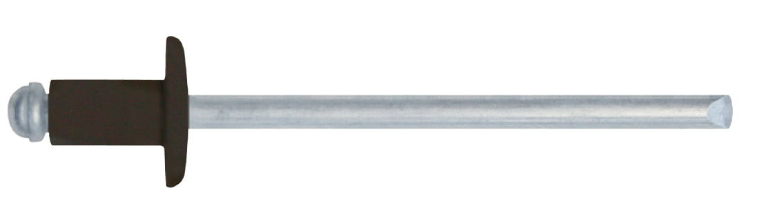 Friulsider RIVETTO A STRAPPO IN ALLUMINIO TESTA DI MORO 100pz. mm.4,0x10 10.00 confezioni