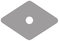 Friulsider RONDELLA ROMBOIDALE IN PLASTICA  mm. 27x27