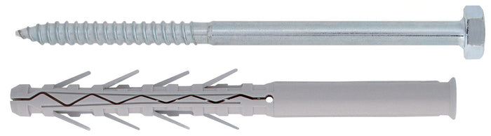 Friulsider TASSELLO TUP4 CON VITE TESTA ESAGONALE  100 PZ. mm.10x85