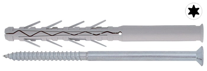 Friulsider TASSELLO TUP4 CON VITE TORX  100 PZ. mm. 8x80