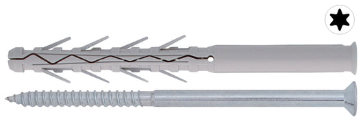 Friulsider TASSELLO TUP4 CON VITE TORX 50 PZ. mm.10x100