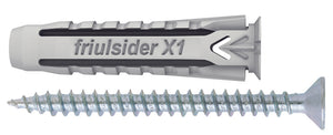 Friulsider TASSELLO UNIVERSALE X1 EVO CON VITE 25 PZ. mm. 10x50