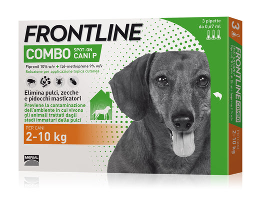 Frontline Combo ANTIPARASSITARIO COMBO  per cani 2÷10 kg. (cf. 3 pipette)