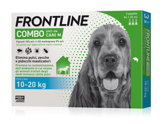 Frontline Combo ANTIPARASSITARIO COMBO per cani 10÷20 kg. (cf. 3 pipette)