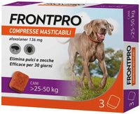 Frontpro ANTIPARASSITARIO COMPRESSA MASTICABILE per cani 25÷50 kg. (cf. 3 compresse da 136 mg.)