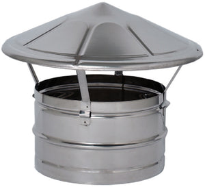 FUMAIOLO FISSO CINESINO Tondo (attacco maschio) Ø cm.  8