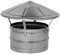 FUMAIOLO FISSO CINESINO Tondo (attacco maschio) Ø cm. 13