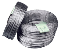 FUNE IN ACCIAIO ANIMA TESSILE Rotoli da mt.100. Ø mm. 4 100.00 metri