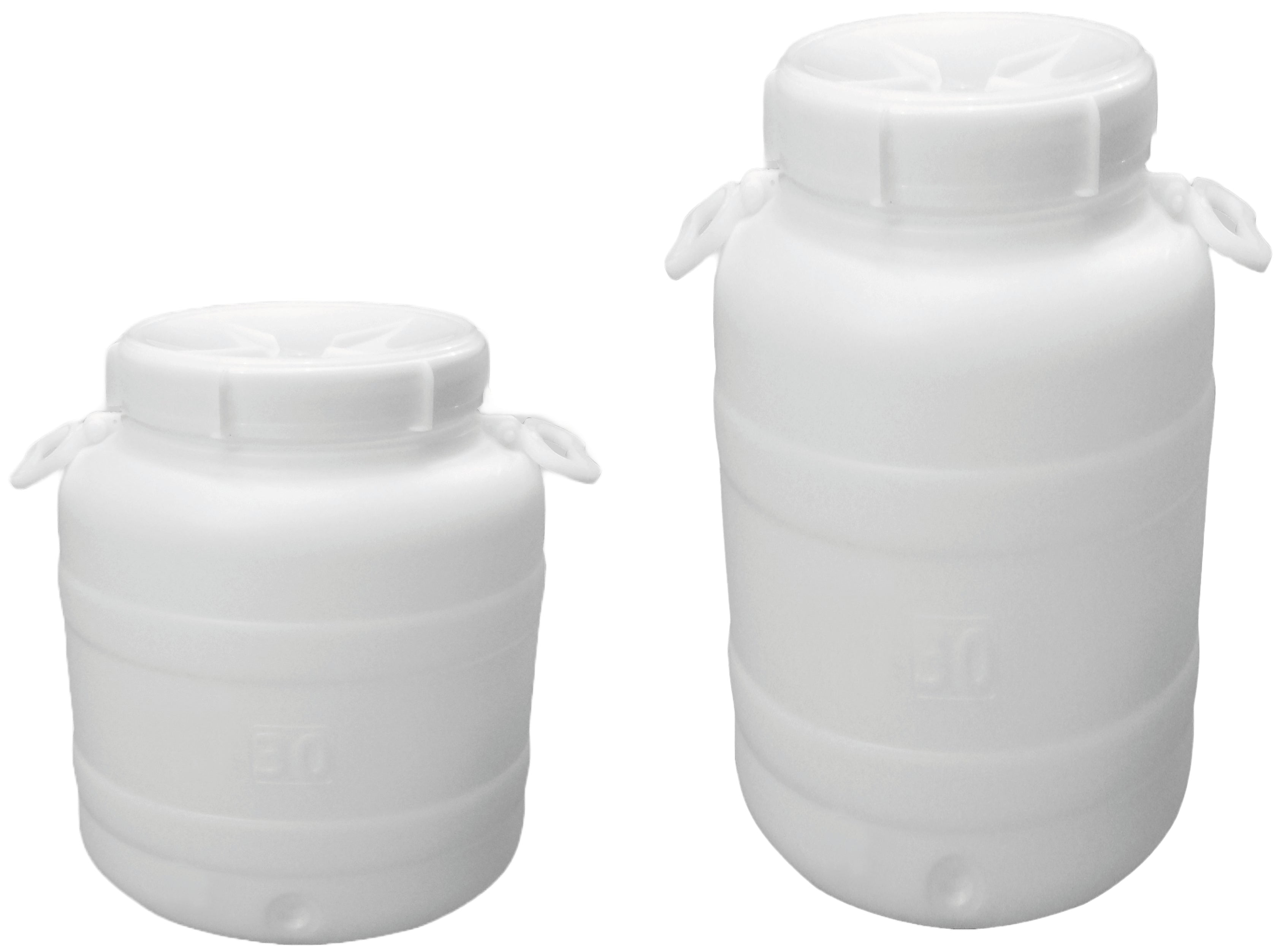 FUSTO A BOCCA LARGA CON PREDISPOSIZIONE  lt. 30 - Ø cm. 34x42,5 h