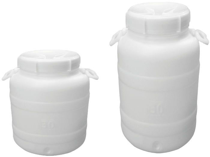 FUSTO A BOCCA LARGA CON PREDISPOSIZIONE  lt. 30 - Ø cm. 34x42,5 h