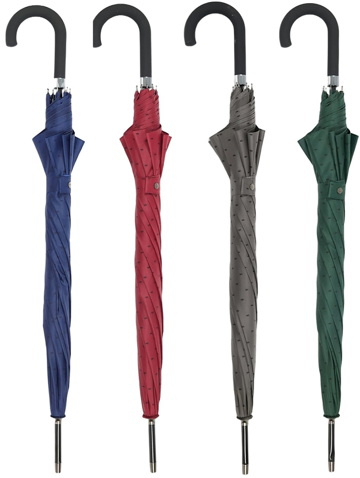 Gallotti OMBRELLO LUNGO AUTOMATICO Art. 9520 Microfantasia Col. Assortiti 12.00 pz