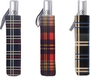 Gallotti OMBRELLO PIEGHEVOLE AUTOMATICO Apri&Chiudi Art. P 176 Fantasia scozzese Col. Assortiti 12.00 pz