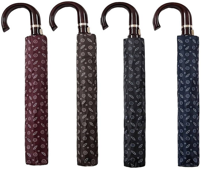 Gallotti OMBRELLO PIEGHEVOLE AUTOMATICO Art. P 109 Microfantasia Col. Assortiti 12.00 pz