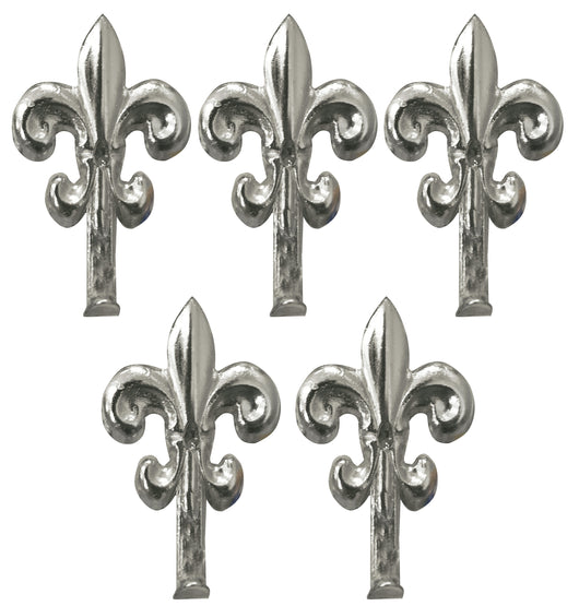 GANCETTO PER QUADRI GIGLIO 5 PZ.   mm. 50 - Nichel lucido 20.00 confezioni