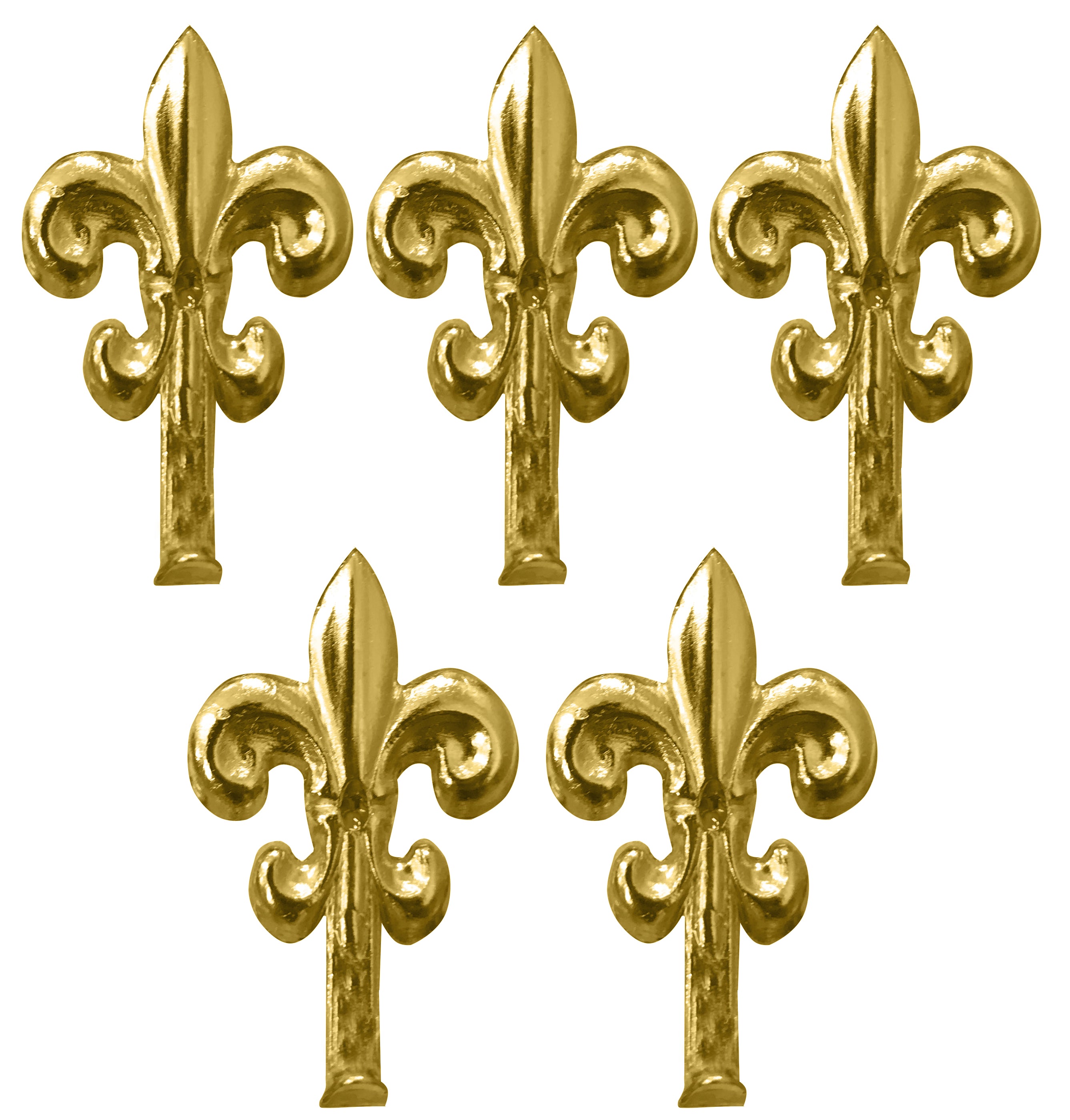 GANCETTO PER QUADRI GIGLIO 5 PZ.  mm. 48 - Oro lucido 20.00 confezioni