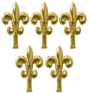 GANCETTO PER QUADRI GIGLIO 5 PZ.  mm. 48 - Oro lucido 20.00 confezioni