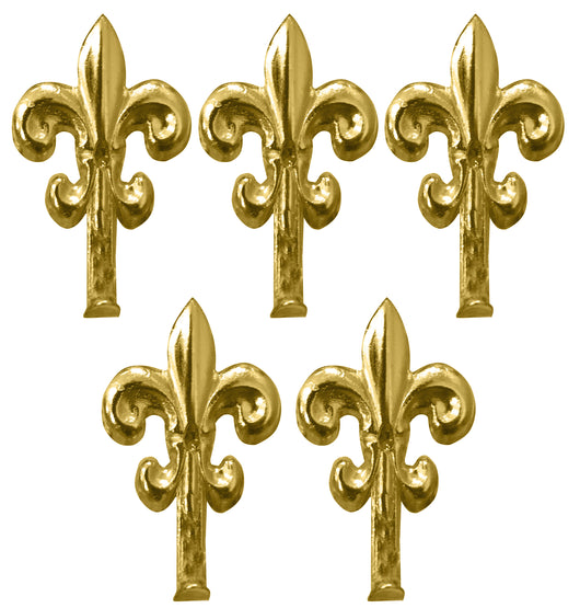 GANCETTO PER QUADRI GIGLIO 5 PZ.  mm. 48 - Oro lucido 20.00 confezioni