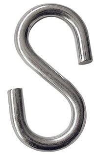 GANCIO A ESSE  Ø mm. 6 (1/4) 10.00 decine