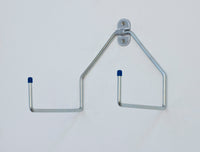 GANCIO A L DOPPIO DA PARETE  mm.200 10.00 pz