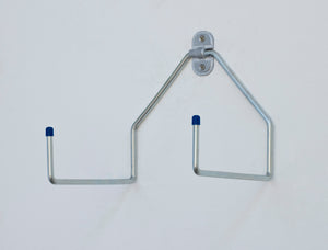 GANCIO A L DOPPIO DA PARETE  mm.200 10.00 pz