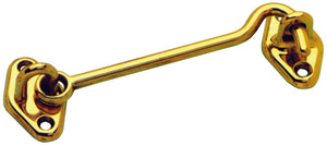 GANCIO FERMAPERSIANE OTTONE LUCIDO  mm. 60 10.00 pz