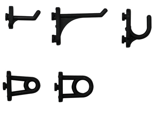 GANCIO PER PANNELLI PORTAUTENSILI IN NYLON  tipo B01 100.00 pz