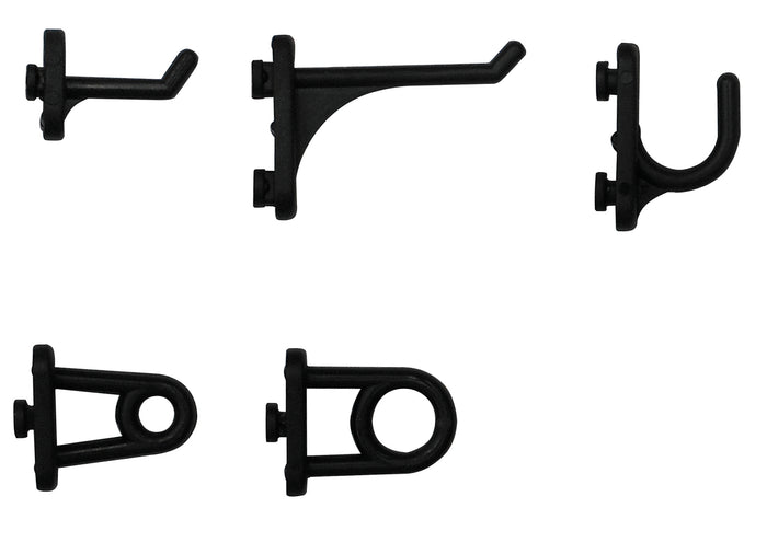 GANCIO PER PANNELLI PORTAUTENSILI IN NYLON  tipo B01 100.00 pz