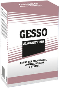 GESSO ALABASTRINO kg. 1 12.00 pz