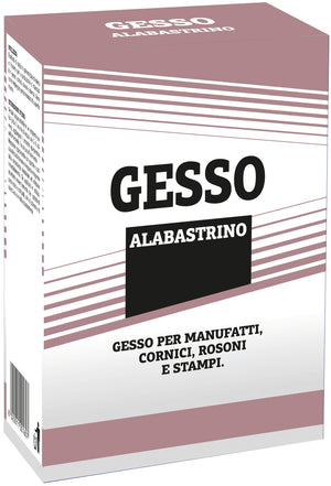 GESSO ALABASTRINO kg. 1 12.00 pz