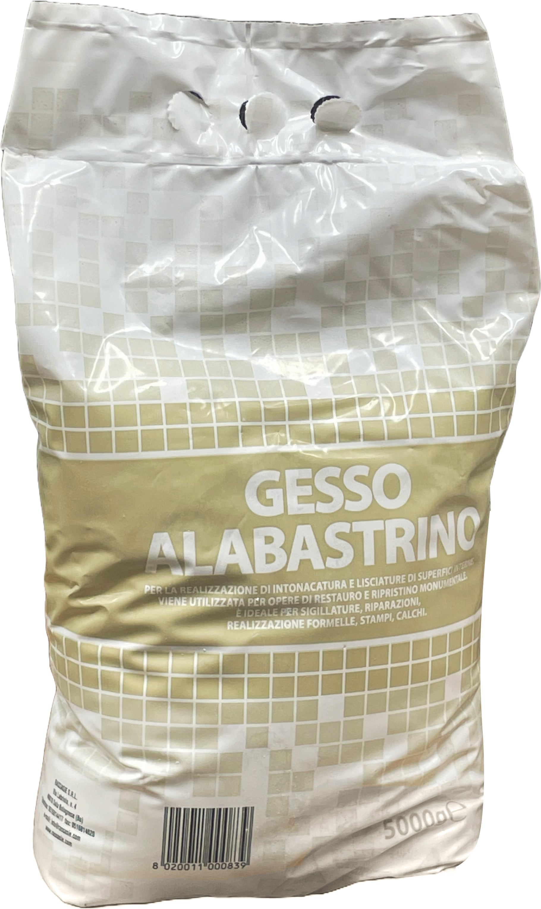 GESSO ALABASTRINO kg. 5 4.00 pz