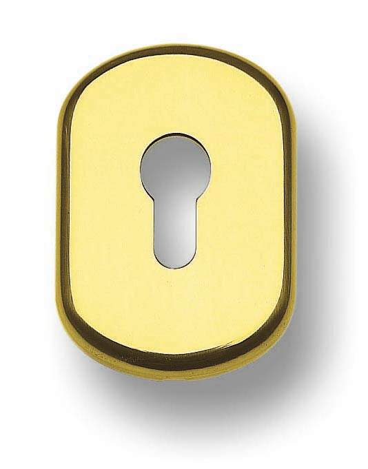 Ghidini BOCCHETTA FORO YALE mm.62x86 Oro Lucido