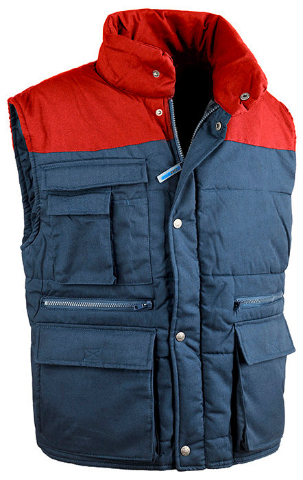 GILET ANTARES TOP Col. Blu Navy/Rosso Mis. XL
