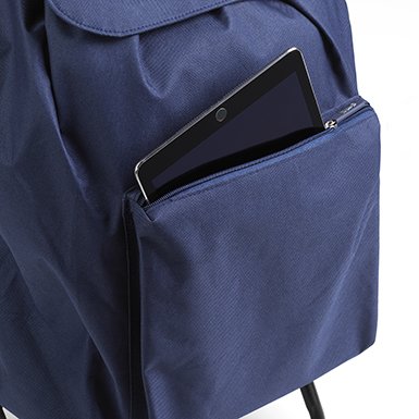 Gimi CARRELLO SPESA ARGO NEW Lt. 42 - cm. 30x36x94 h col. Blu