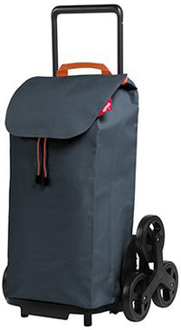 Gimi CARRELLO SPESA TRIS NEW Lt. 52 - cm. 51x44x96 h col. Grigio
