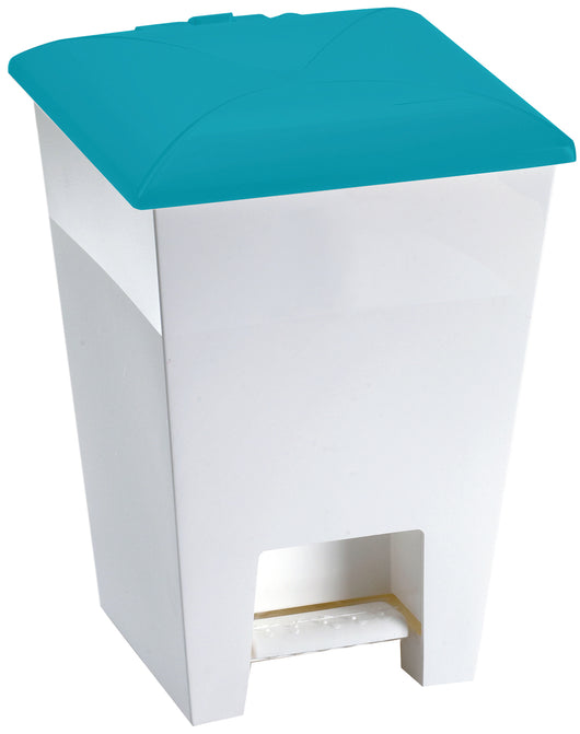 Giò Style PATTUMIERA BAGNO LOVE Lt. 6 - cm. 21x19,5x29,5 h col. Azzurro