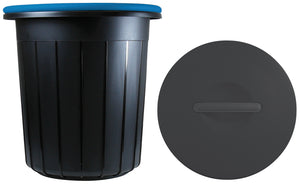 Giò Style PATTUMIERA ECO SOLUTION Lt. 16 - cm. 33x33x33,5 h col. Nero/Blu